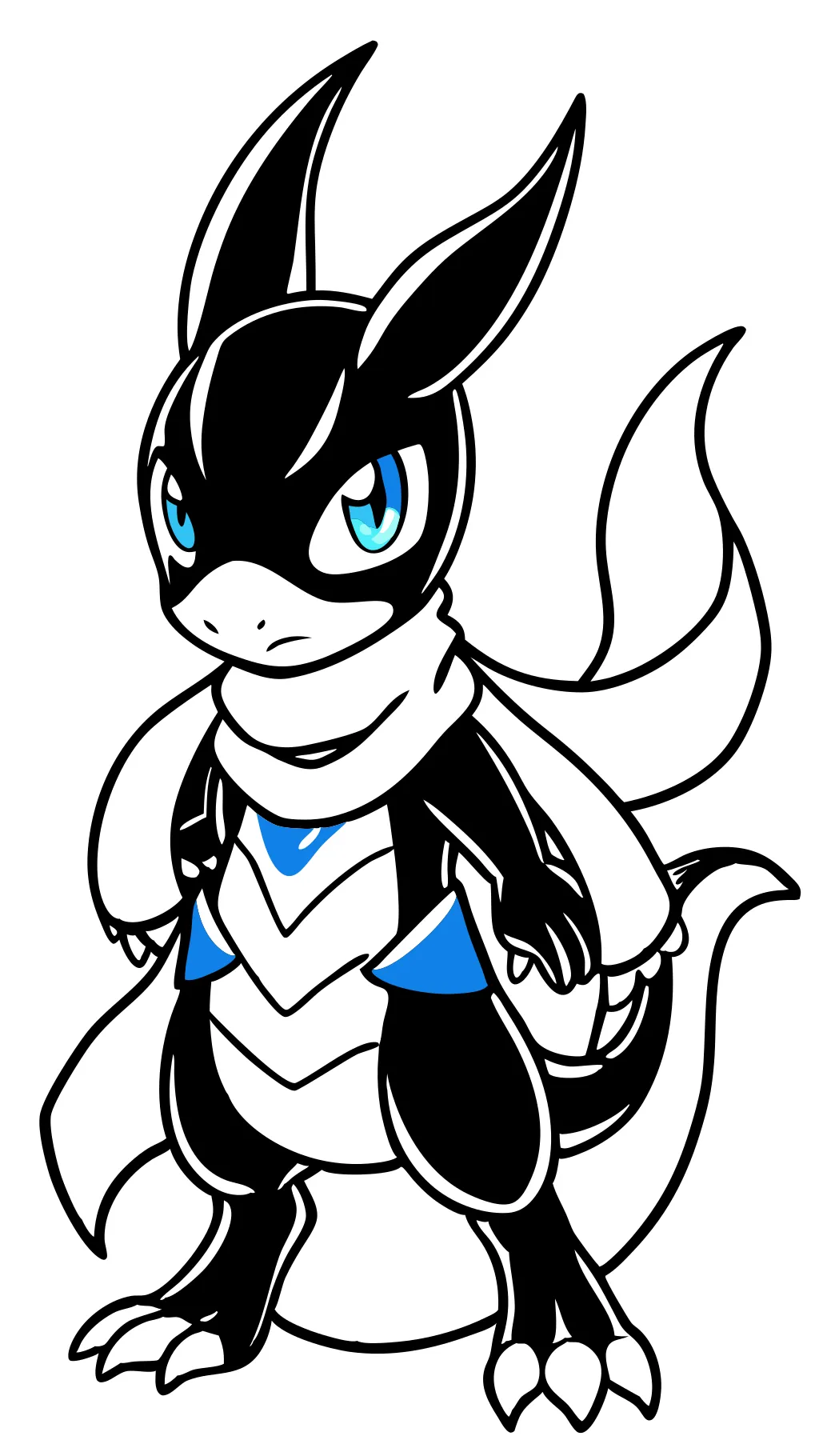 coloriage greninja